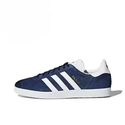 Adidas Originals Gazelle Indoor Blue White Retro Classic Men Women Skateboard Shoes Anti-Slip Sports