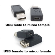 USB 2.0 Type A male Female to Micro USB B Female Adapter Converter Connector  MY26B2