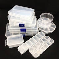 Ornament Accessory Storage Box Transparent Plastic Box Bead Box Pp Storage Box Packing Box Portable 