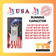 [💯ORIGINAL] USA CAPACITOR (USA) AIRCOND CAPACITOR 4.0UF - 70.0UF Kapasitor