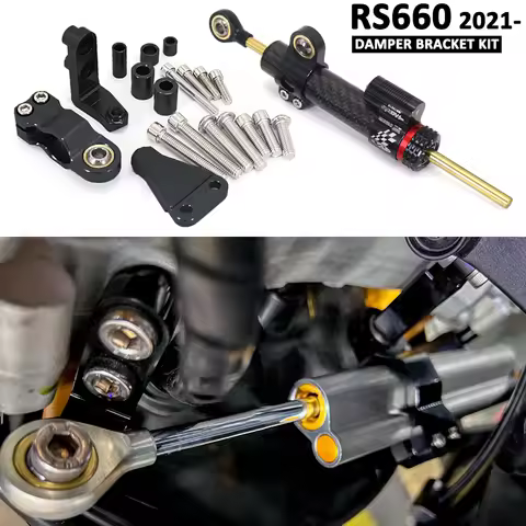 New 2021 2022 2023 Motorcycle Directional Damper Shock Absorber Stabilizer Steering Dampers For Apri