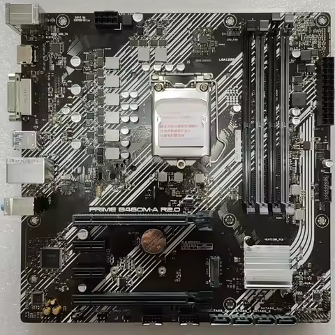 used B460M-A R2.0 Motherboard 4 DDR4 Slots M.2 HDMI LGA1200 mATX for ASUS