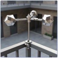 Eigell Reflective Avian Rotator Humane Wind Powered Avian Avian Dissuader Easy Installation Device f