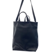 Aeta Tote Bag Purse leather BLK Direct from Japan Secondhand