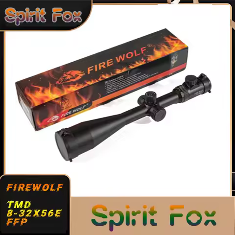 FireWolf 8-32x56E Cross Digital Discrimination Optical Outdoor HD Telescope with High Impact Resista