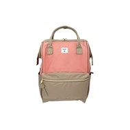 [Anello] Clasp Backpack (L) /A4 Clasp / Water Repellent / Multiple Storage / PC Storage CROSS BOTTLE ATB2521Z Pink × Gray Beige