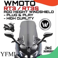 WMOTO RT3 / RT3S ADD HEIGHT WINDSHIELD ACCESSORIES ACCESSORY MODIFIED MODIFY