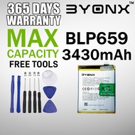 BYONX Battery Bateri BLP659 Battery for Oppo R15 Pro / K3 / F11 / F11 Pro (3430mAh)