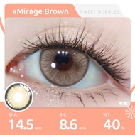 【ซื้อ1ได้5ชิ้น】Courtney Gray มีค่าสายตา Sweet Bubbles 0.00 คอนแทคเลนส์ตาโต ตาหวาน คอนแทคเลนส์รายเดือ