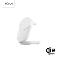 Belkin UltraCharge 3 in 1 Foldable Magnetic Charger Qi2 25W ใช้สำหรับ iPhone รองรับการชาร์จสูงสุด 25