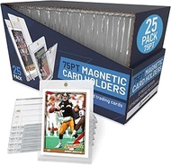Invested Alliance Premium Magnetic Card Holder (25 Pack) | 75PT Holders for Trading Cards. Pro UV Pr