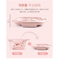 RMRS  新款洗脚盆BathblueMassage Foot   足浴盆滚轮Foldable便捷式 Bucket带折叠