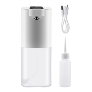 Automatic Soap Dispenser with Sensor, 400 Ml, USB Rechargeable Foam Soap Dispenser, IPX4 Waterproof,