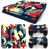 PS4 Slim Skin Sticker For PlayStation 4 Console and Controllers For PS4 Slim Gamepad Controller Stic