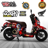 Decal Scoopy Full Body 2022 Stiker Scoopy Lagi Viral 2022 Decal Scoopy Full Body 2021 Striping Scoop