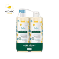 Sữa Tắm Gội Klorane Bebe Hương Hoa Cúc Pháp Cho Bé 500ml