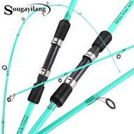 1.8m/1.98m/2.1m 4-Section Spinning Fishing Rod, Ultra-Light Carbon Fiber Material, 4-10 Lbs, ABS Ree