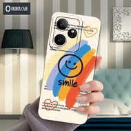 Case hp REALME GT 7 5G Latest GT 7T 5G/ 2025 - Smile Case Motif - Casing - Softcase REALME GT 7T 5G 