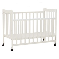 Furniture Direct ELLA 120x60cm Solid Wood Baby Cot-White