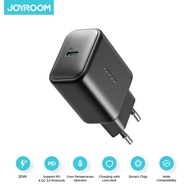 JOYROOM TCF20 Adapter Fast Charger 20W PD USB Type C Charger iPhone Fast Charging Type C Adapter