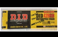 โซ่ทอง DIDแท้ 428HD-132ข้อ(ใส่R15/MSLAZ/CB150)