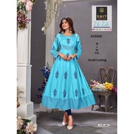 DESIGNER ANARKALI GOWN IN RAYON FABRIC