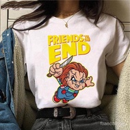 Horrors Movie Chucky Print - Women's Short Sleeve T-Shirt