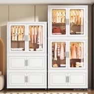 Home Storage Cabinet Plastic Cabinet75cm Multi-layer Wide Children's Folding Baby Storage Cabinet Ba