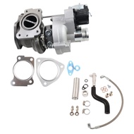 AP03 K03 Turbo Oil Feed & Return Line Kit + Turbocharger for Mini Cooper, Peugeot EP6DTS