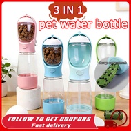 3 IN 1 pet water bottle Dog Travel Water Bottle Pet Outdoor Portable Drinking Bottle Water Bottle