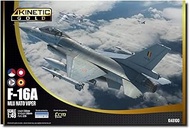 Kinetic 1/48 Belgian Air Force F-16A MLU NATO Viper Plastic Model KNE48100 Molded Color