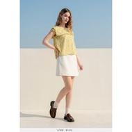 AMILA Blouse AM-B1412 Cotton Short Sleeves IGPU26-3 PCE990