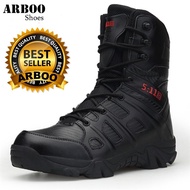 Sepatu PDL Arboo DELTA 5.11 Swat TACTICAL Kulit Sapi Asli Sepatu Militer TNI AD TNI AU Brimob
