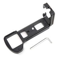 onlylove A6500 B Type Aluminium Alloy L Shape Quick Release Plate Hand Grip Bracket for ILCE‐6500 Mi
