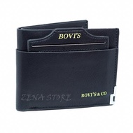 Dompet Pria Bovis dan Co-Premium J09 / Dompet Murah / Dompet Import - BLACK