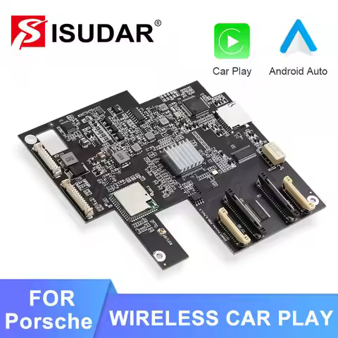 ISUDAR Carplay Module For Porsche/Panamera/Cayenne/Macan/Cayman/Boxster 911 PCM 3.0 Android Auto AI 