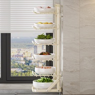 [48H Shipping] Foldable food preparation rack, kitchen storage rack, wall-mounted multi-layer ingred
