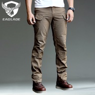 EAGLADE Tactical Cargo Pants for Men IX7 II In Brown Stretchable