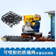 Compatible with Lego building blocks mountain SWAT headquarters base 60174 police station兼容乐高积木山地特警总