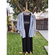 2-Piece Set: Dress + Shirt Second Hand