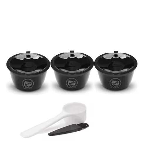 icafilas Reusable Capsules For Nescafe Dolce Gusto Coffee Filters Cup Refillable Dolci Gusto Baskets
