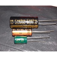 47UF 6.3V 10V 16V 25V 35V 50V 63V 100V 160V 200V 250V 350V 400V 450V  450V 100uF Aluminium Electroly