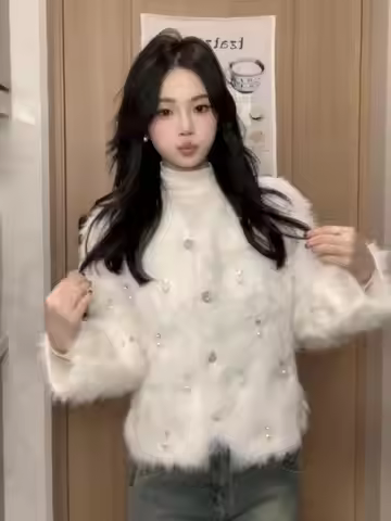 Tweed Jacket For Woman Womens Fall Waterproof Anorak Advanced Hooded Fishing Multi-Pockets Utility P