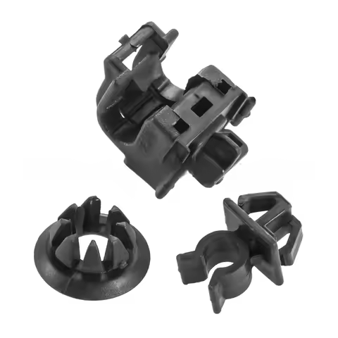3PCS/set Hood Rod Holder Opener Stay Grommet Clips For Honda Accord Odyssey Pilot Fit RB1 90601-S84-