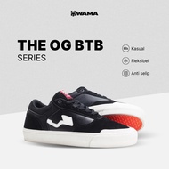 WAMA - The OG BTB | Casual Sneakers - Men's Black Casual Sneakers - School and College Sneakers