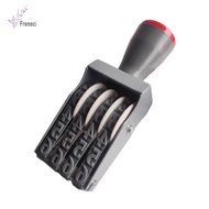 [freneci] Numbering Stamp, Roller Stamp, Rubber, 4 Digits, Company Stamp, Symbol, Commercial Numberi
