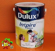 15545 WHITE ( 5L ) INSPIRE GLOSS DULUX PAINT FOR WOOD & METAL