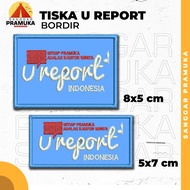 Tiska U Report Embroidery Ureport U-Report EmbroideryPRAMUKA