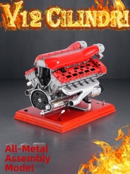 PIPIGUO | Assembling V12 Engine Metal Model