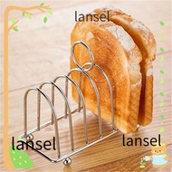 Lansel Rak Roti Bakar Irisan Sehat Loaf Stand Stainless Steel Tempat